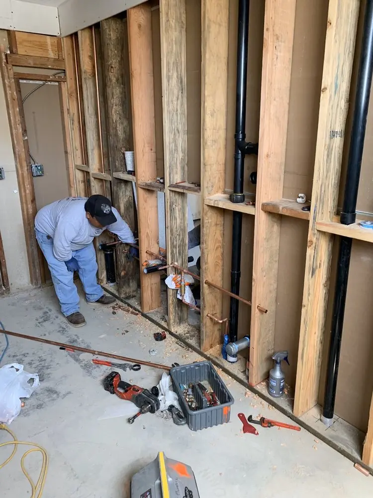 Commercial rough-in plumbing for Trenchless Sewer Repair in Disston Heights